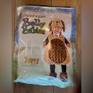 Underwraps Belly Babies Puppy Costume Size Medium (18-24 Months)